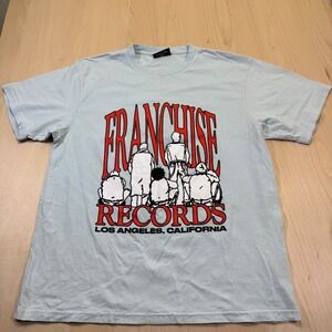 Franchise Records LA West Coast Eclecticism T Shirt Made In USA L